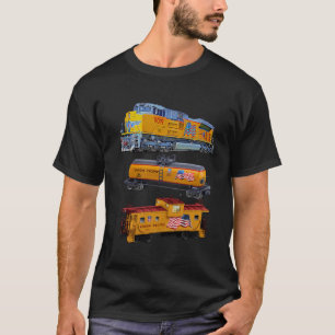 Camiseta Caboose - Tanque de Motores de Transporte de Merca