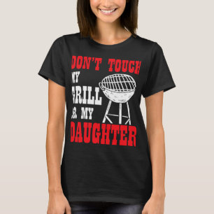 Camiseta Cabos De CHURRASCO Para Tabageiros De Pai Masculin