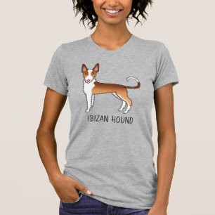 Camiseta Cabos Vermelhos E Brancos Levados A Cachorro E Tex