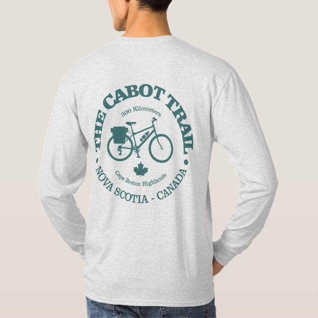 Camiseta Cabot Trail (ciclismo) (Verso)