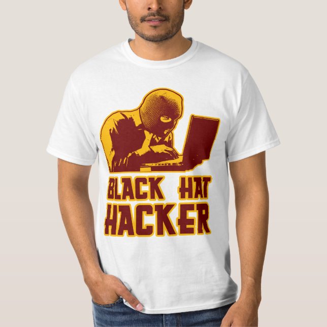 Camiseta Cabouqueiro do chapéu negro (Frente)