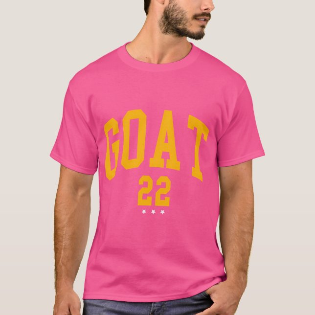 Camiseta Cabra 22 Basquete Número 22 Basquete (Frente)