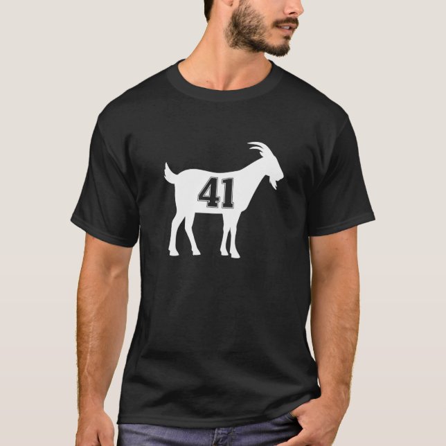 Camiseta Cabra 41 G.O.A.T. Número Quarenta e Um Cabra (Frente)