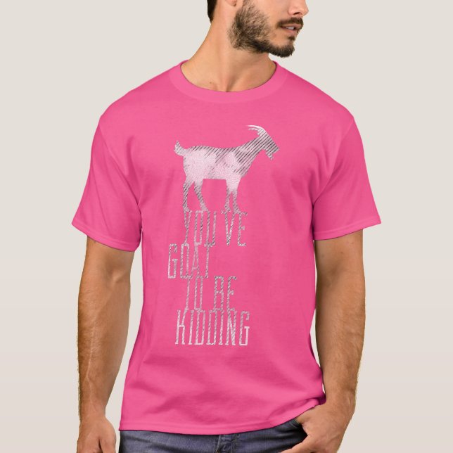 Camiseta Cabra Afastada A Brincar (Frente)