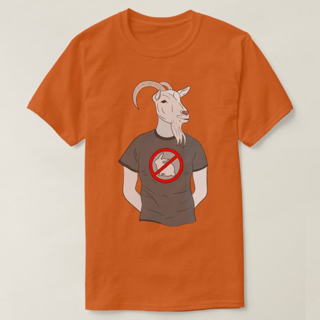 Camiseta Cabra AntiRabbit (Frente do Design)