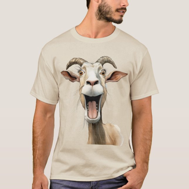 Camiseta Cabra caprichosa (Frente)