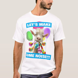 Camiseta Cabra com Apitos de Festa
