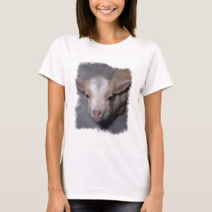 Camiseta Cabra da miniatura do bebê