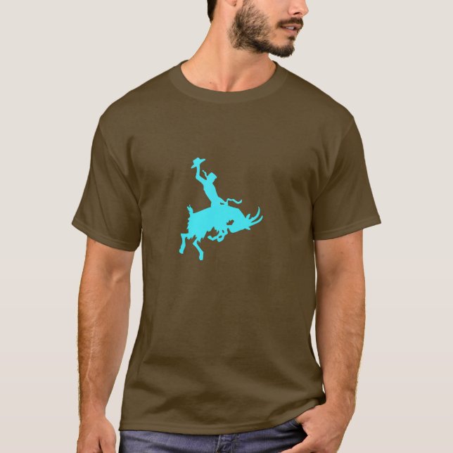 Camiseta Cabra de Billy Bucking do bronco (Frente)