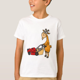Camiseta Cabra de Billy engraçada que empurra desenhos