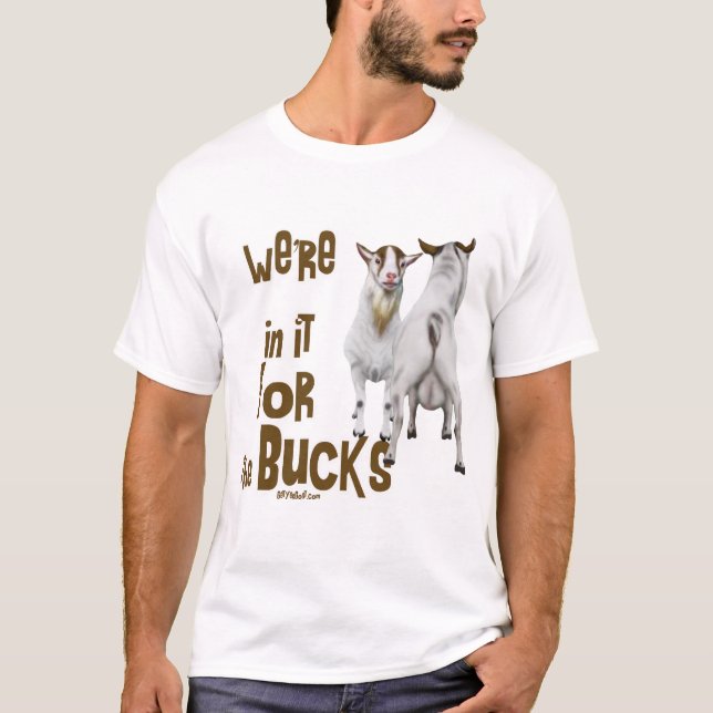 Camiseta Cabra - Dentro para o Bucks (Frente)