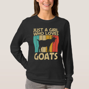Camiseta Cabra legal Para Raparigas Caprinas Agricultura