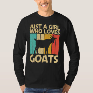 Camiseta Cabra legal Para Raparigas Caprinas Agricultura