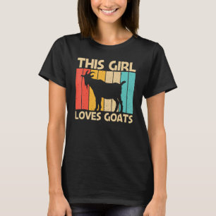 Camiseta Cabra legal Para Raparigas Caprinas Agricultura 1