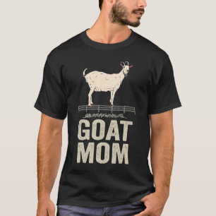 Camiseta Cabra Mãe Eu Amo Meu Capuz Retro Capuz