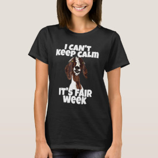 Camiseta Cabra Não Posso Manter a Calma É Semana de Feira