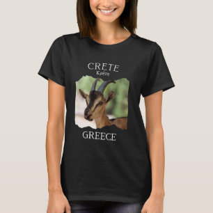 Camiseta Cabra nativa de Creta 'Kri Kri' Ilha Grega Creta G