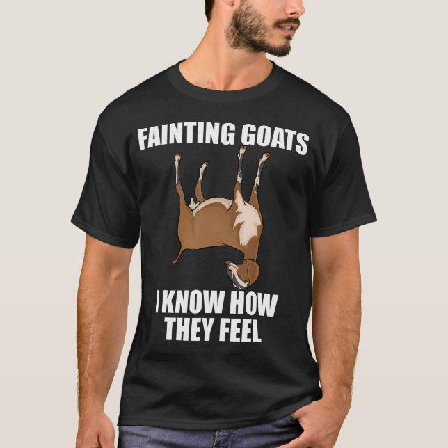 Camiseta Cabras Apaixonado Fazendeiro Cabras que Desmaiam E (Frente)