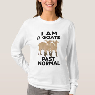 Camiseta Cabras - Estou 2 Cabras Além do Normal