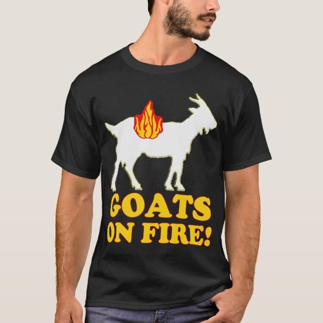 Camiseta CABRAS NO FOGO! T-shirt (Frente)
