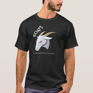 Camiseta Cabras - preto