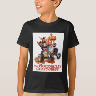 Camiseta Cabras Rockabilly ásperos - troll do hot rod