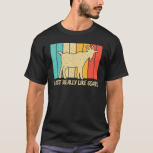 Camiseta Cabrito Para Homens Mulheres Animal de Fazenda  Mu