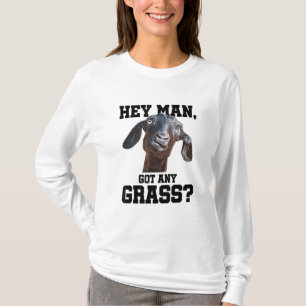Camiseta Cabrito para Roupas de Fazenda de Amantes de Cabra