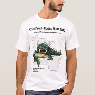 Camiseta Caça 2002 de Hodag da alimentação do milho