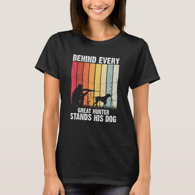 Camiseta Caça A Aves Aquáticas Para Um Pato Voador (Frente)