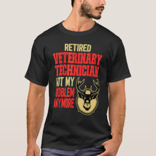 Camiseta Caça a Caça a Veados por Técnicos Veterinários Apo