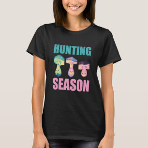 Camiseta Caça a Cogumelos Caça de Cogumelos Busca de Cogume