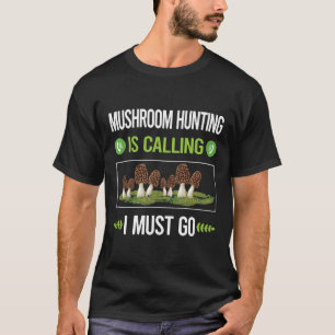 Camiseta Caça a Cogumelos Micologia Micólogo