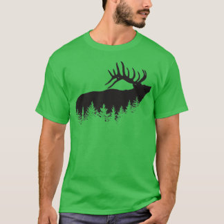 Camiseta Caça a Deer e Evergreens