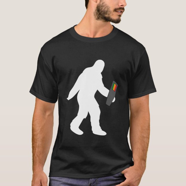 Camiseta Caça a Fantasmas EVP EMF (Frente)