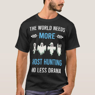 Camiseta Caça a Fantasmas Paranormal Menos Drama