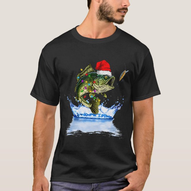Camiseta Caça à Lista de Natal (Frente)