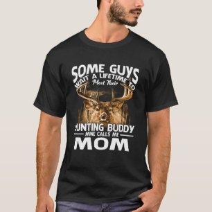 Camiseta Caça à Mina Buddy Me chama Mãe Dia das Mães