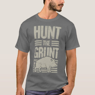 Camiseta Caça a Nave Selvagem Caçador de Cachorros Grunt En