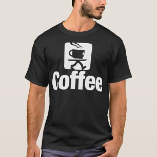Camiseta Caça a patos de café