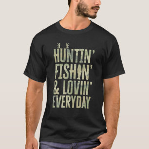 Camiseta Caça À Pesca Ama Todos Os Dias Presente À Pesca