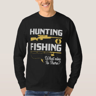 Camiseta Caça À Pesca De Amp O Que Há De Outro Pescado Amp