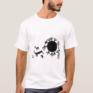 Camiseta Caça a Petrolíferas - Animais Pessoas Pré-Históric