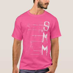 Camiseta Caça-Alvo A Frigoríficos De Arma De 9 Mm