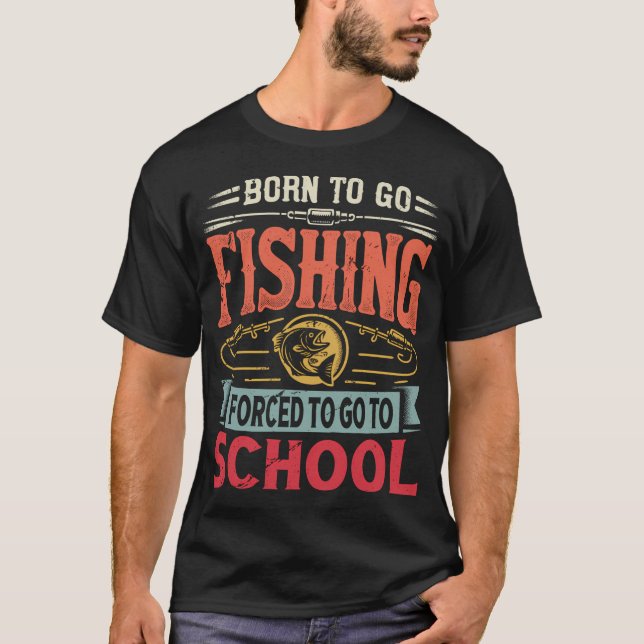 Camiseta Caça ao Baixo Espaço Vintage (Frente)