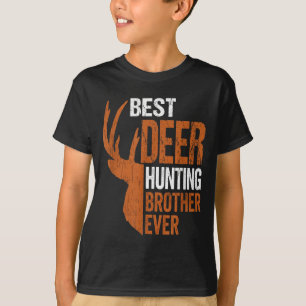 Camiseta Caça ao cervo irmão sempre caçador engraçado