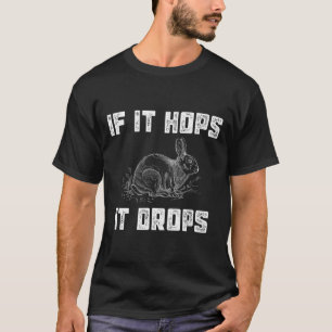 Camiseta Caça ao Coelho Engraçado - Presente de Caçador Sar