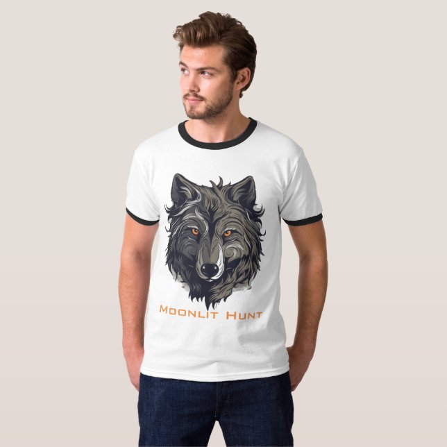 Camiseta Caça ao Luar (Frente Completa)