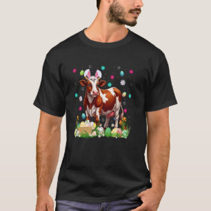 Camiseta Caça ao Ovo de Páscoa de Gado Orelha de Coelho Gad