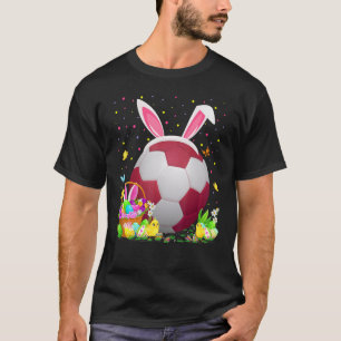 Camiseta Caça ao Ovo de Páscoa Handebol do Coelho Handebol